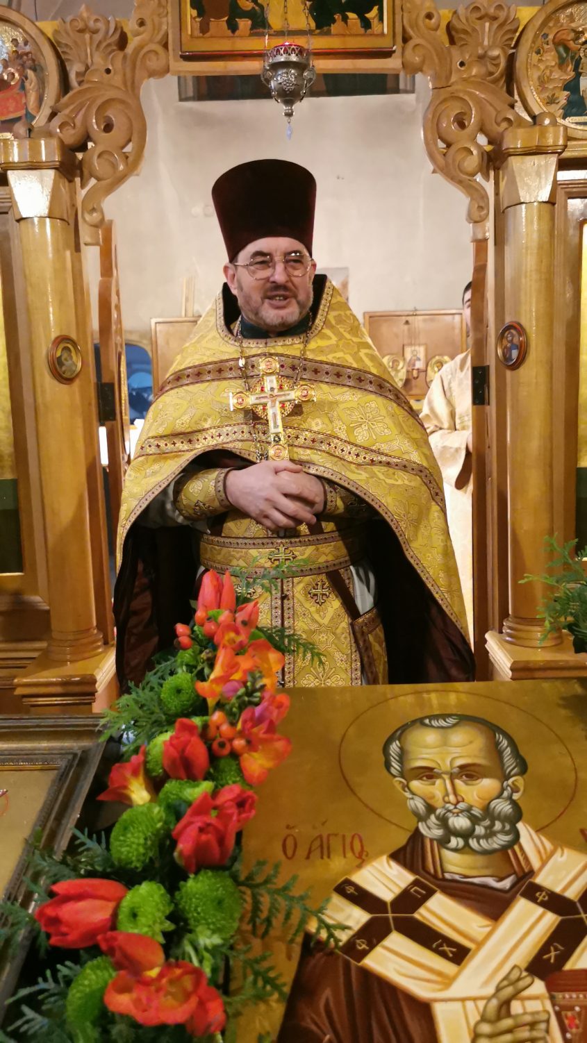 Der heilige Nikolaus, Erzbischof von Myra, der Wundertäter